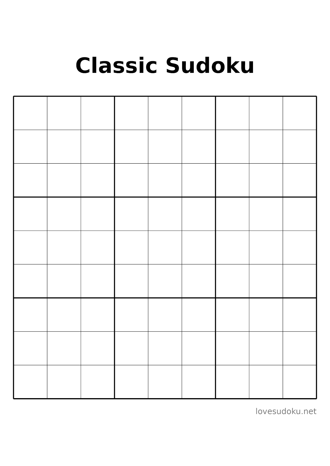free sudoku printables easy
